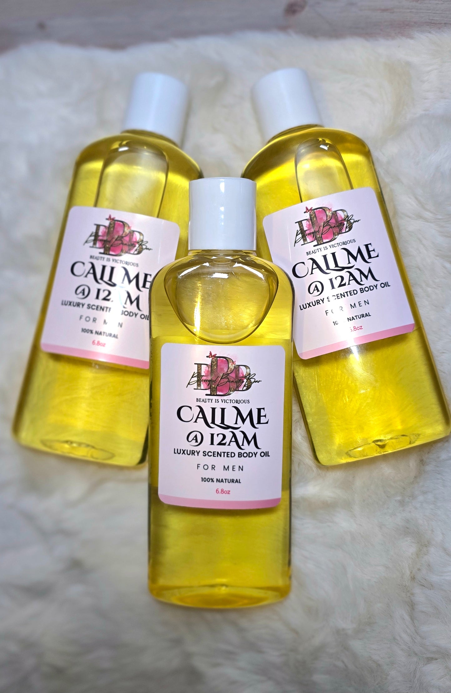 Call Me @ 12AM Luxury Scented Body Oil (Men)