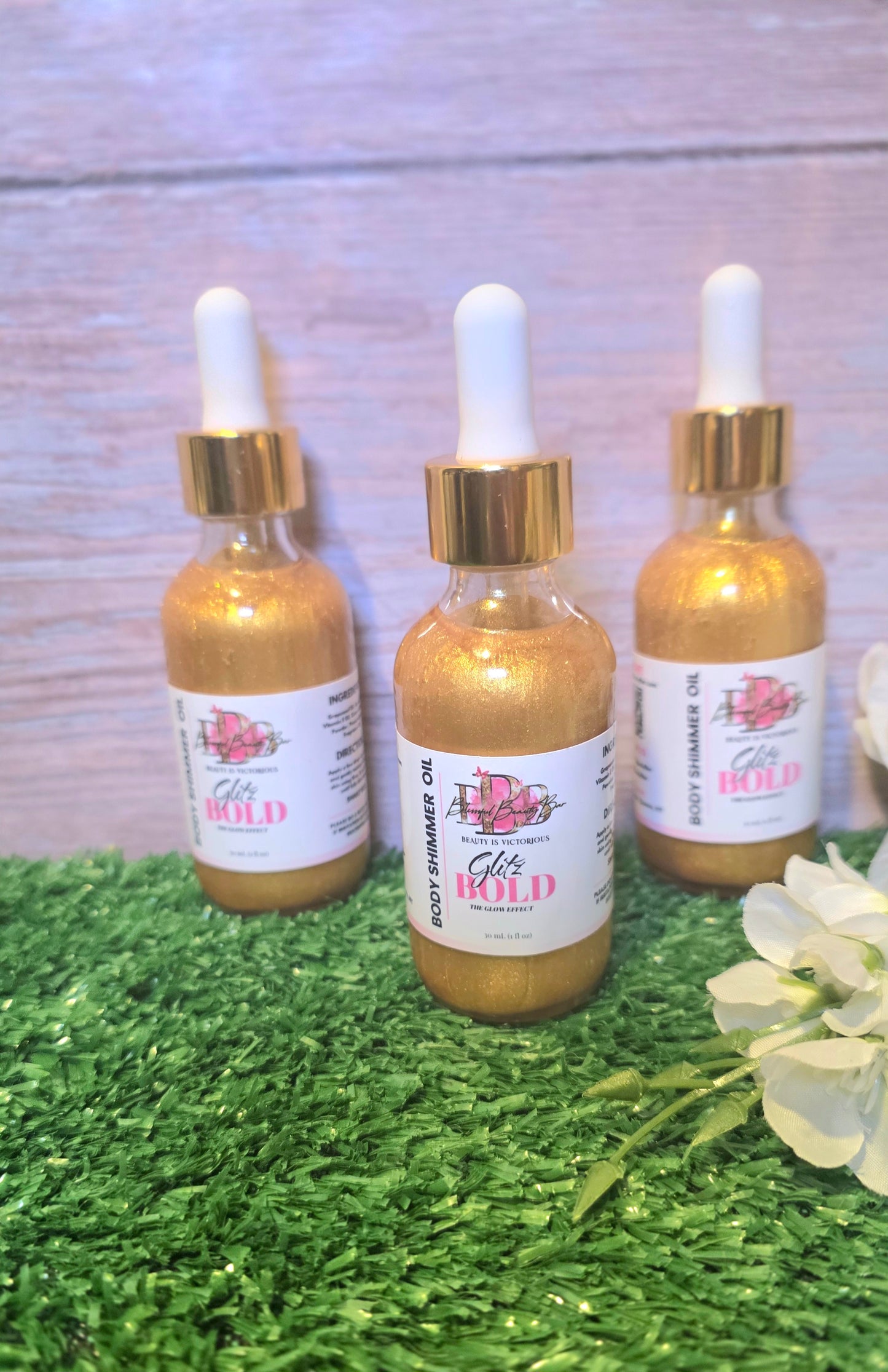 Glitz Bold Shimmer Body Oil