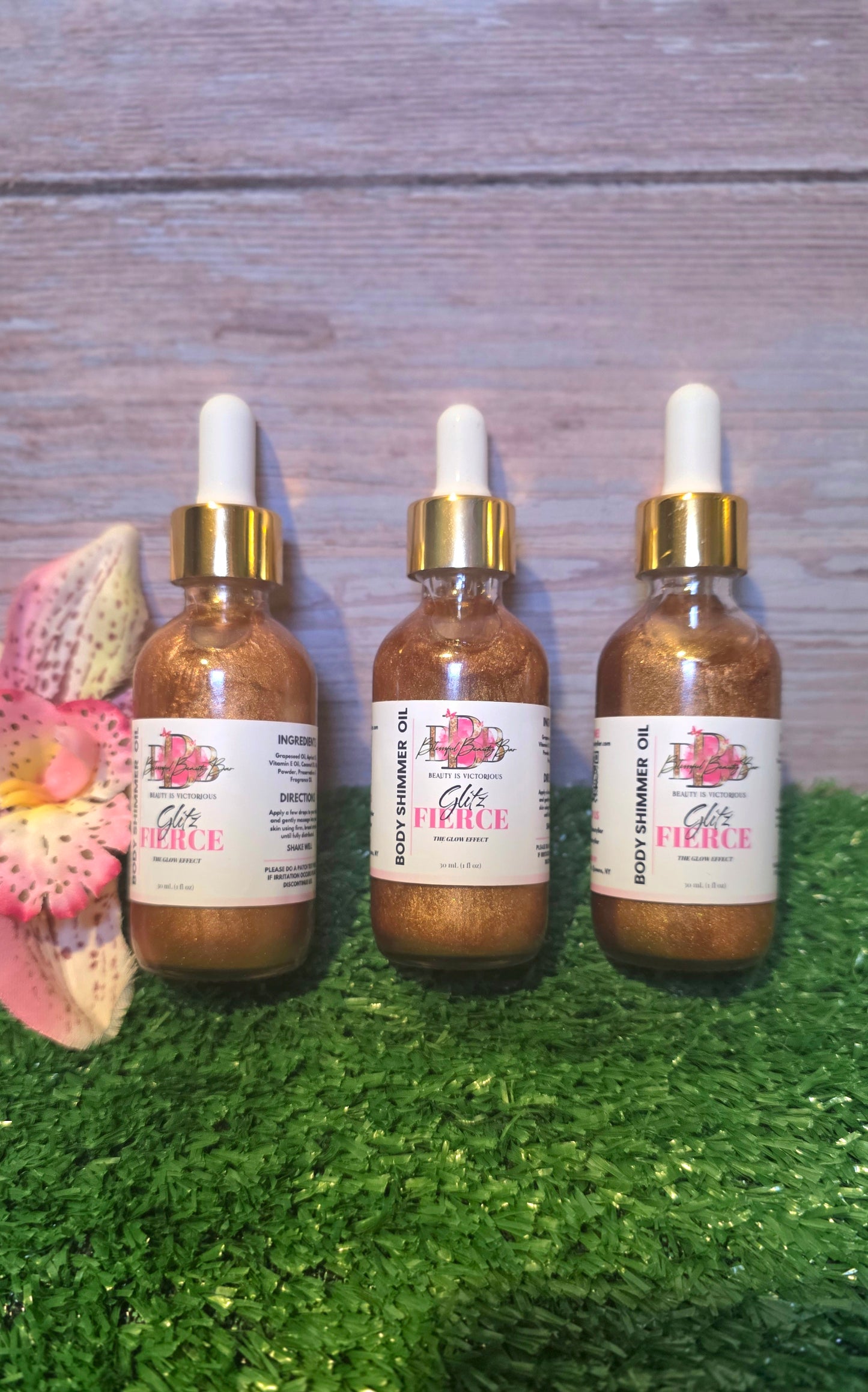 Glitz Fierce Shimmer Body Oil