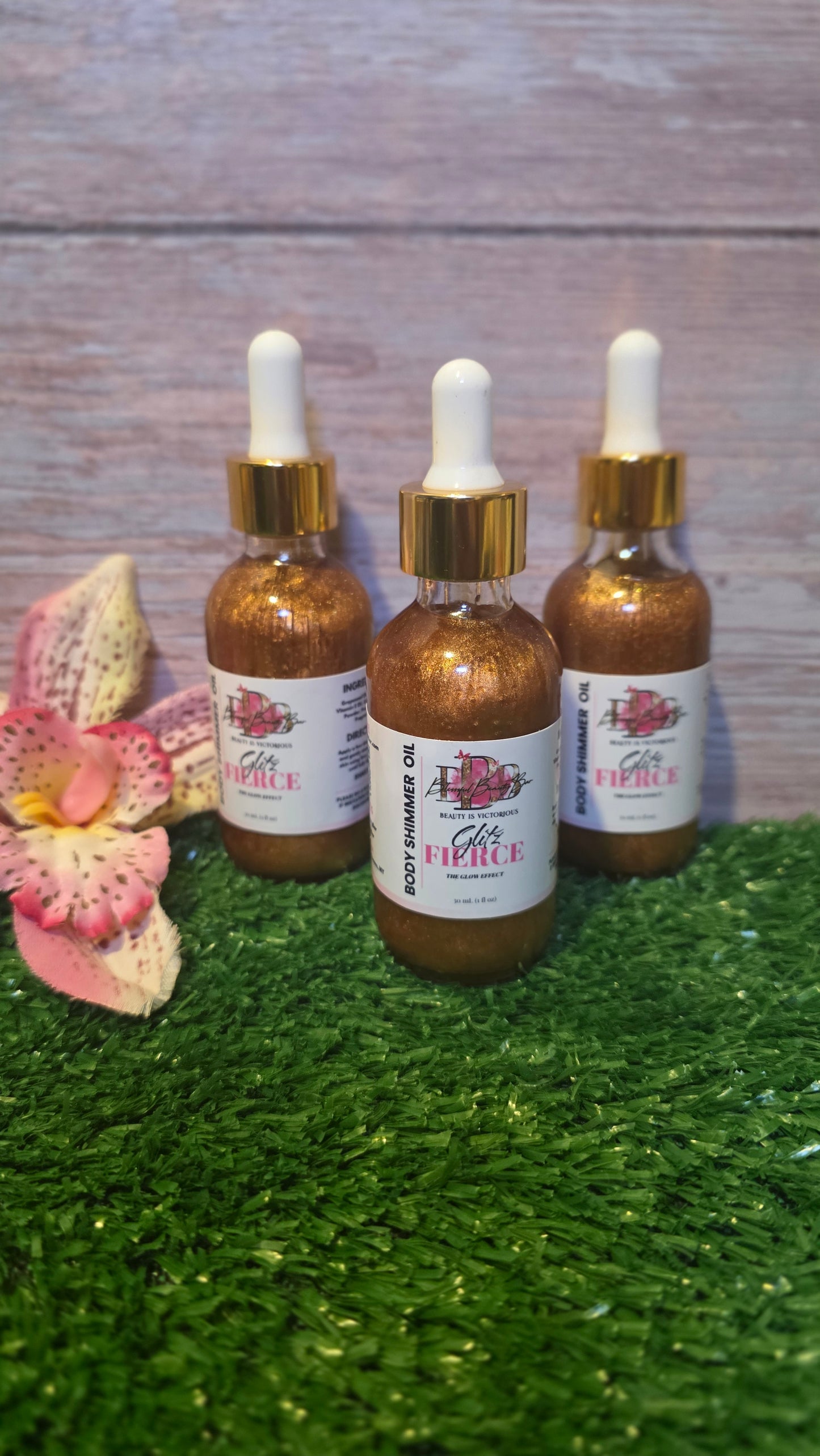 Glitz Fierce Shimmer Body Oil