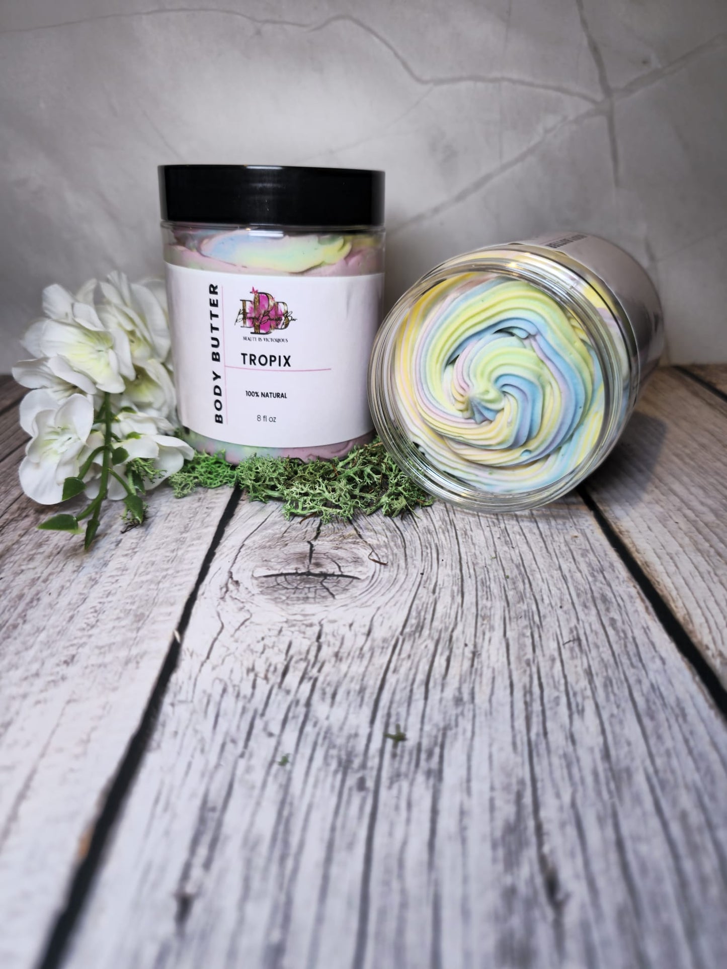 Tropix Whipped Body Butter - Tropical Hydration & Soft Skin Product