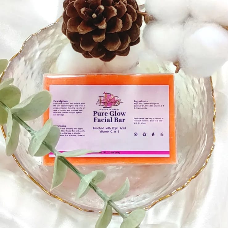 Pure Glow Facial Bar - Deep Cleanse & Brighten Skin Soap Online