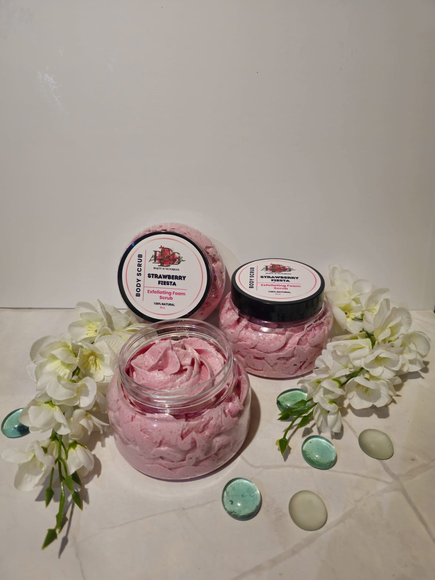 Strawberry Fiesta Sugar Scrub - Soft & Sweetly Scented Skin Scrub