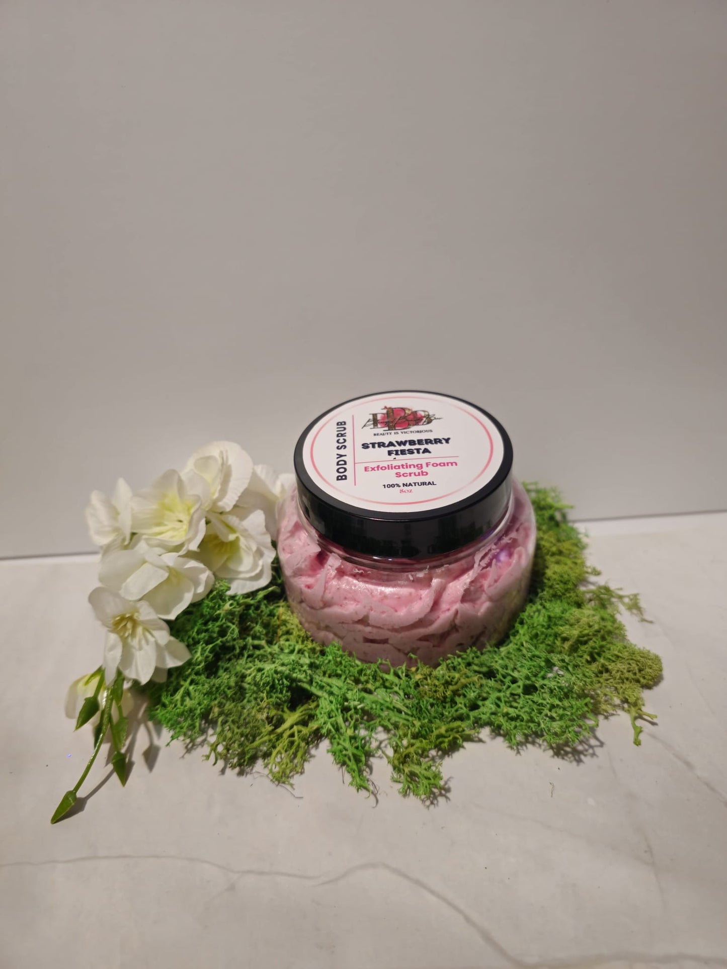 Strawberry Fiesta Sugar Scrub - Soft & Sweetly Scented Skin Scrub