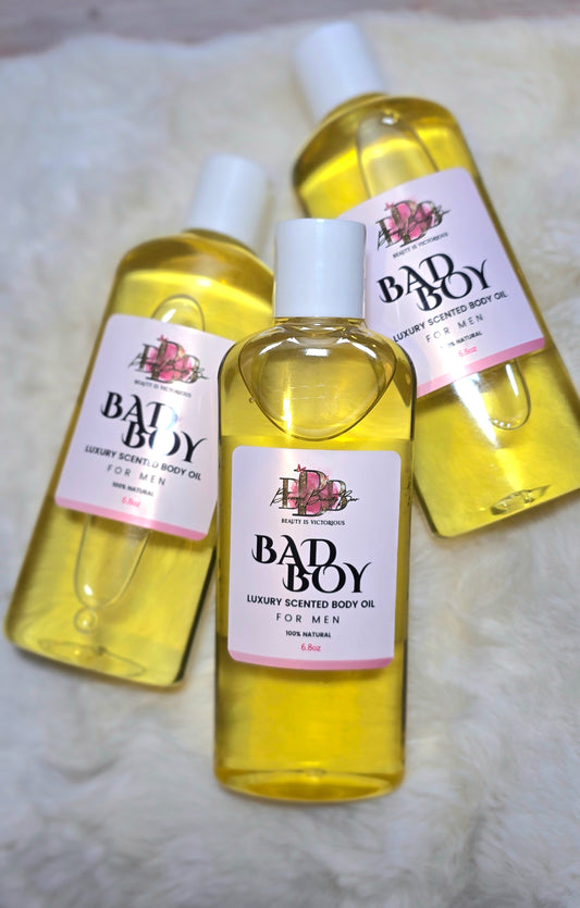 Bad Boy Luxury Scented Body Oil (Men)