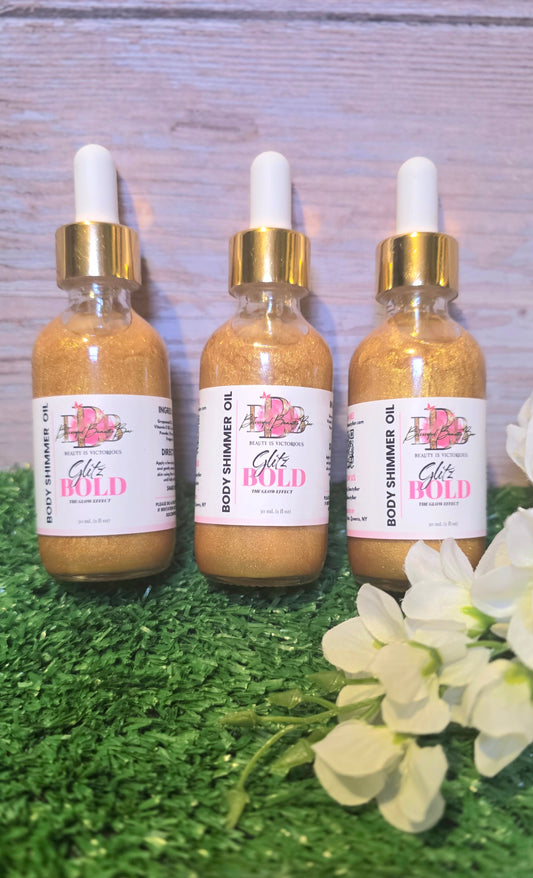 Glitz Bold Shimmer Body Oil